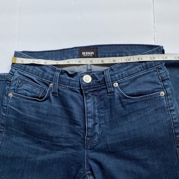 Hudson Blue Jeans Size 25 dark wash slim fit - Picture 9 of 10